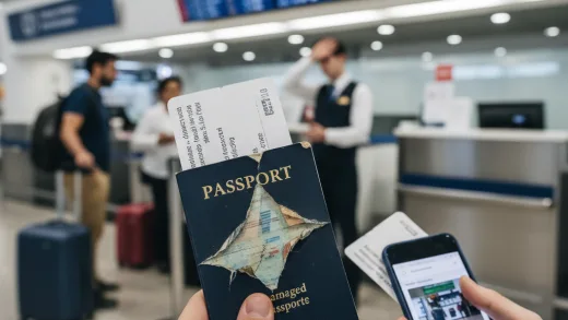 How to Deal With a Damaged Passport at the Airport: A Traveler's Survival Guide