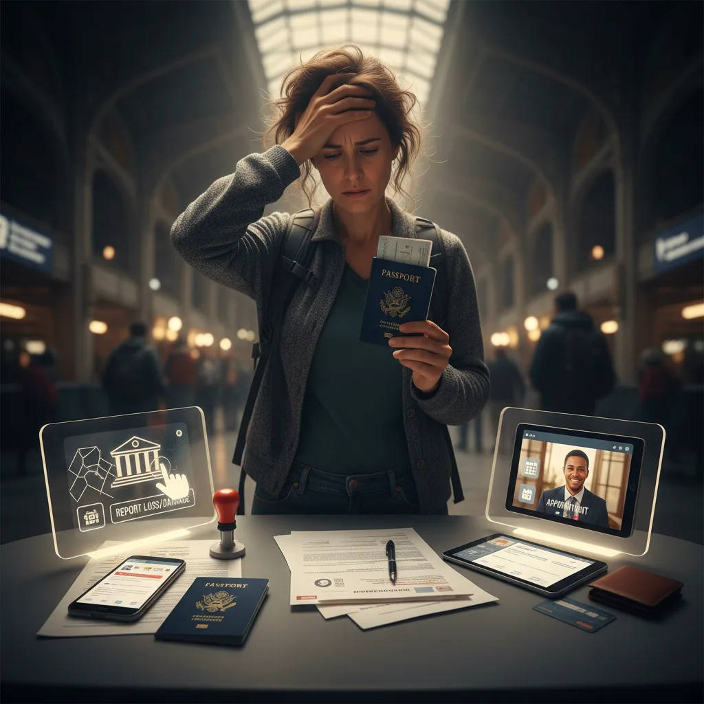What to Do If Your Passport Is Lost or Damaged: A Step-by-Step Guide
