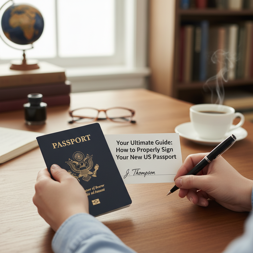 Your Ultimate Guide: How to Properly Sign Your New US Passport
